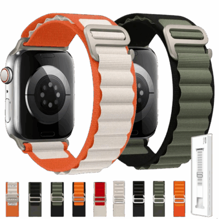 Correas Apple Watch Ultra Nylon, Series 8 7 6 5 4 49mm